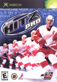 NHL Hitz Pro PAL Xbox PAL box art